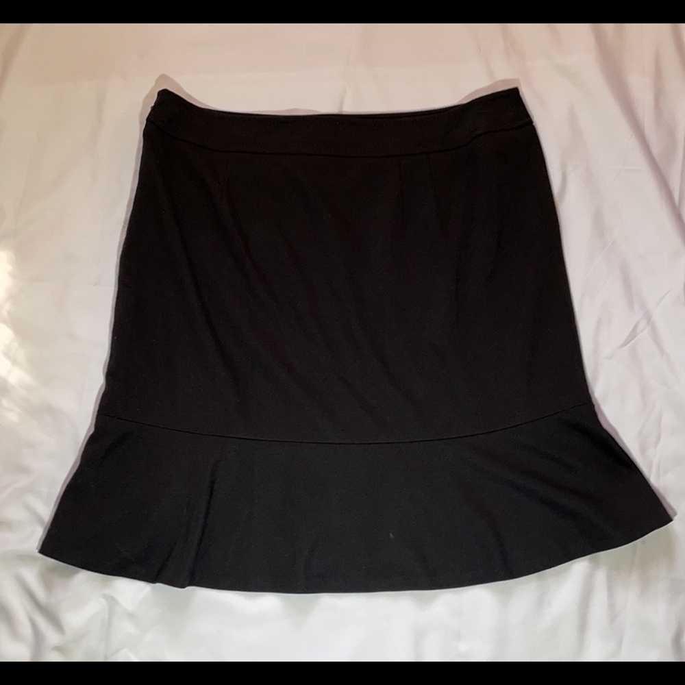 Anne Taylor Loft Black Skirt, sz 8